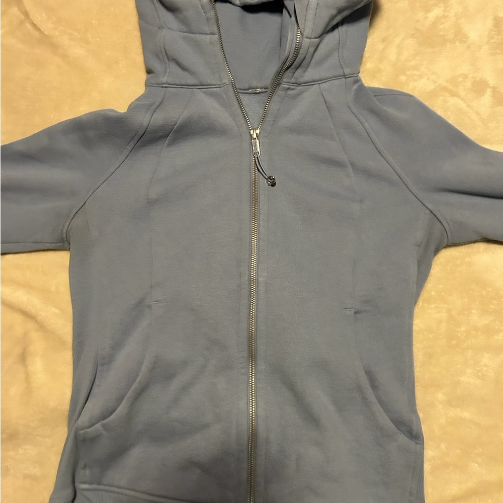 Lululemon Athletica Blue Zip-Up Hoodie